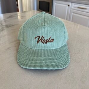 VISSLA Mint Corduroy Cap